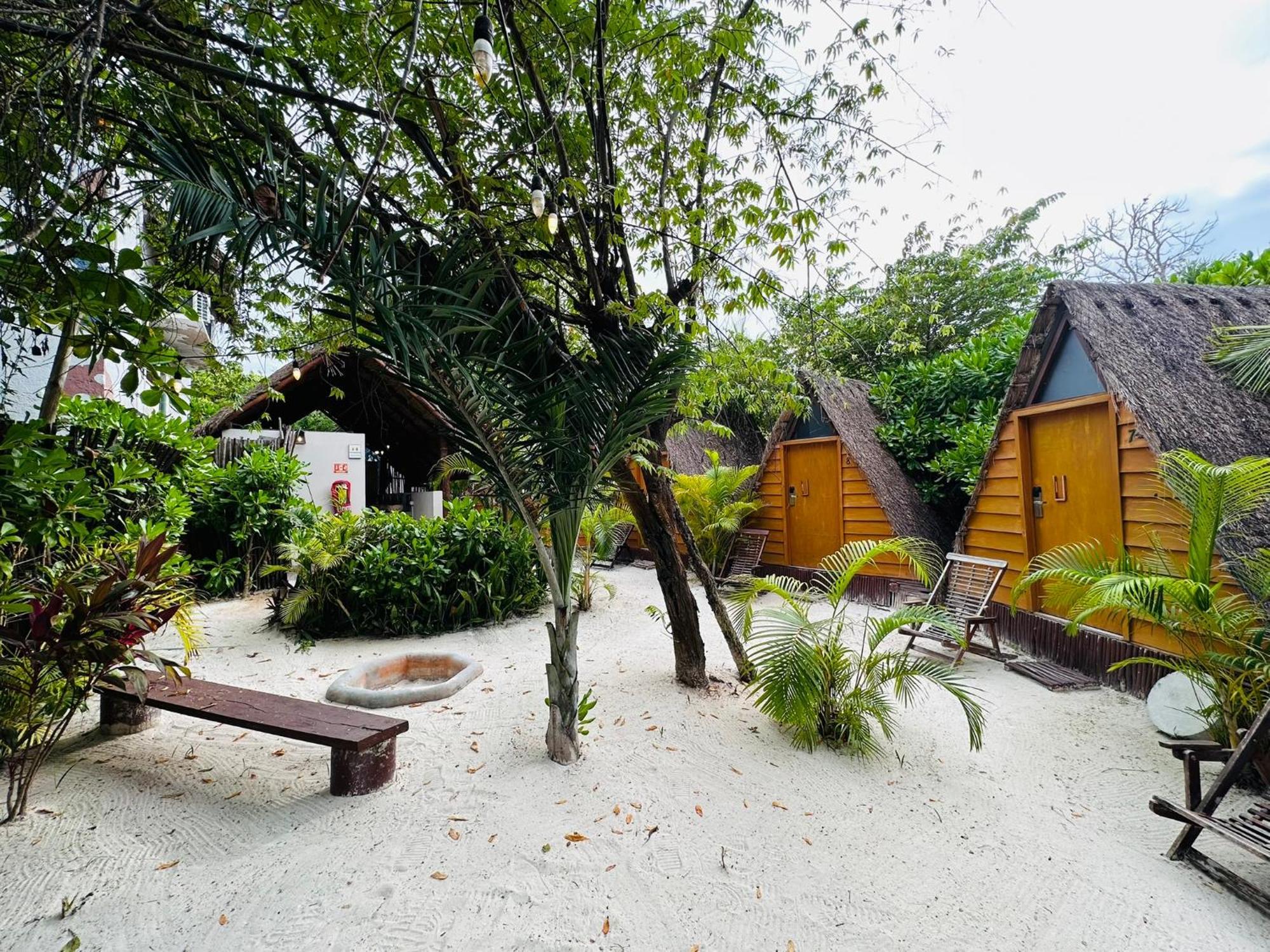 Bungalow mit Gartenblick